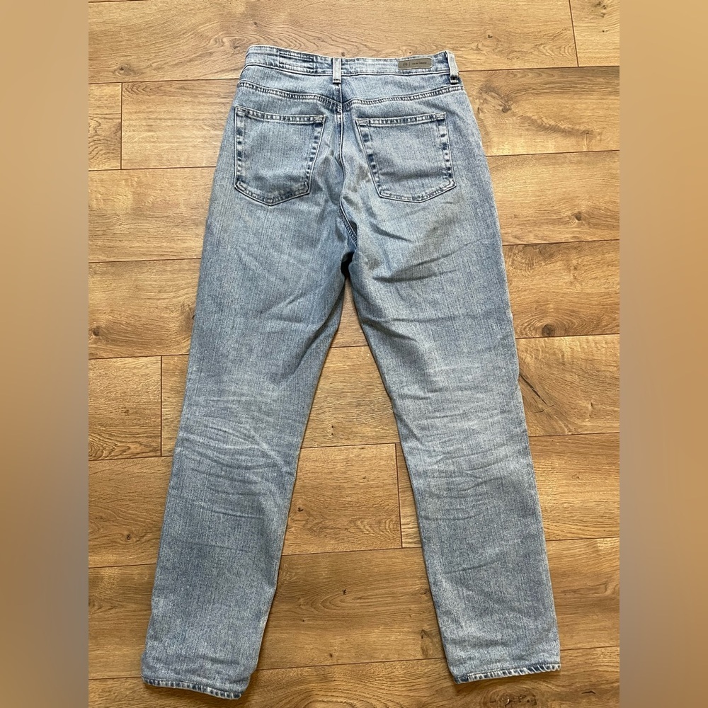 AG Adriano Goldschmied Light Blue high Rise Vintage fit Straight Leg Jeans - Picture 3 of 15